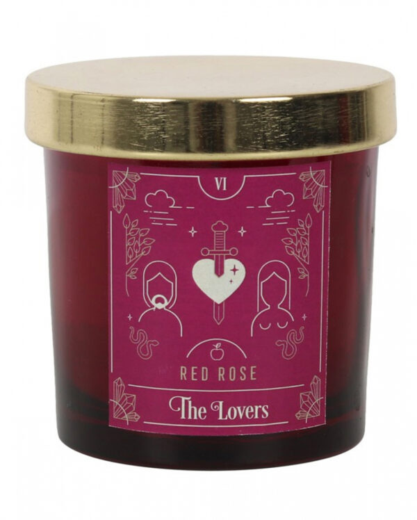 Tarot Kerze "The Lovers"