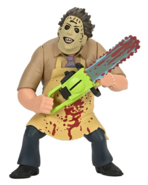 Texas Chainsaw Massacre Bloody Leatherface Actionfigur 15cm