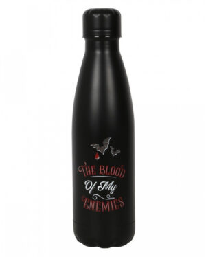 "The Blood of my Enemies" Metall Wasserflasche