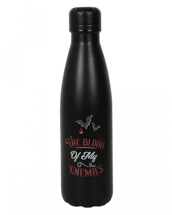 "The Blood of my Enemies" Metall Wasserflasche