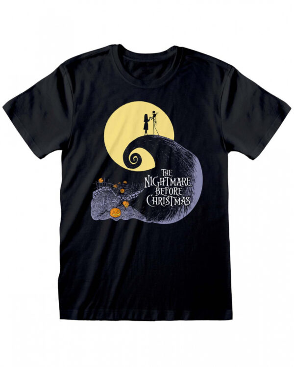 The Nightmare Before Christmas Silhouette T-Shirt XL