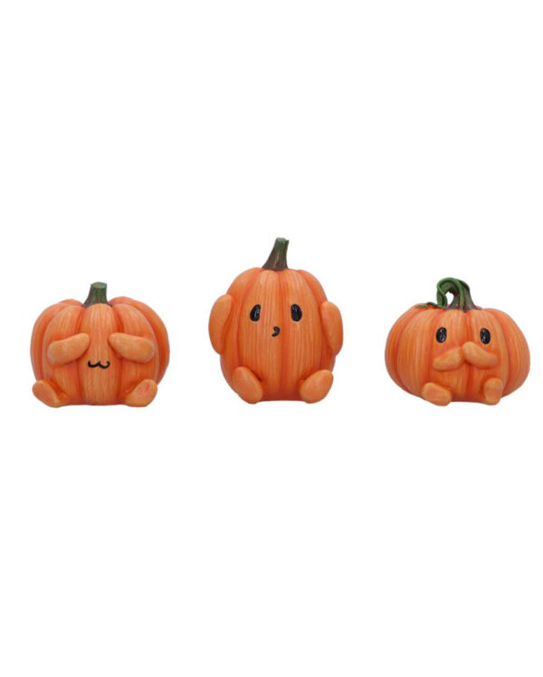 Three Wise Pumpkins