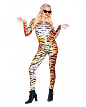 Tiger Bodysuit mit Animal Print L/XL