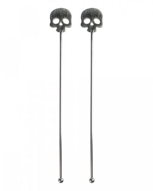 Totenkopf Cocktail Rührstab 2 St.