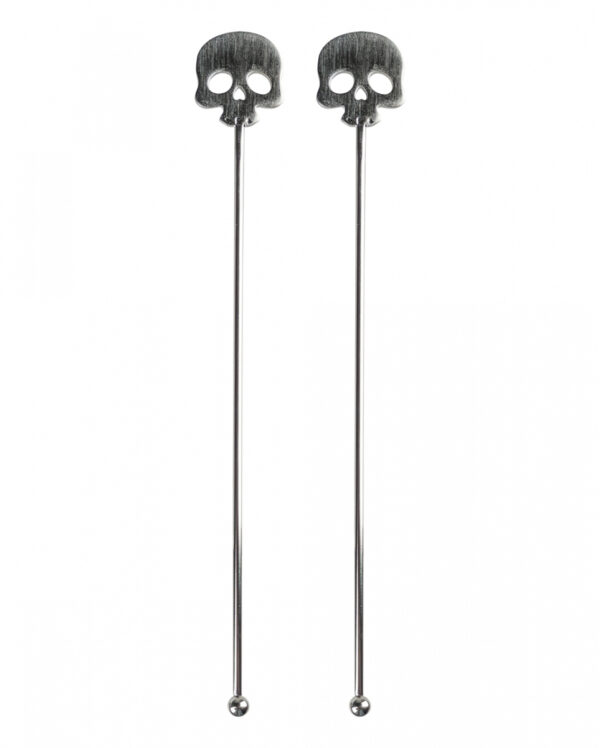 Totenkopf Cocktail Rührstab 2 St.