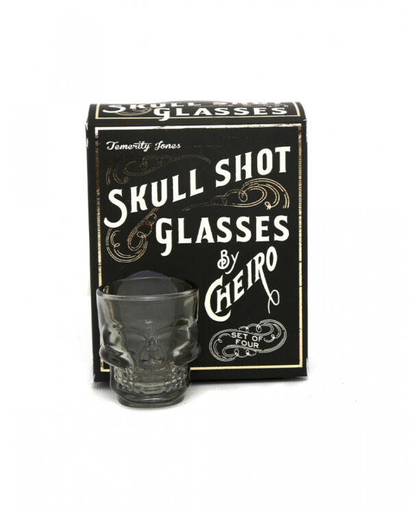 Totenkopf Schnapsgläser 4 St.
