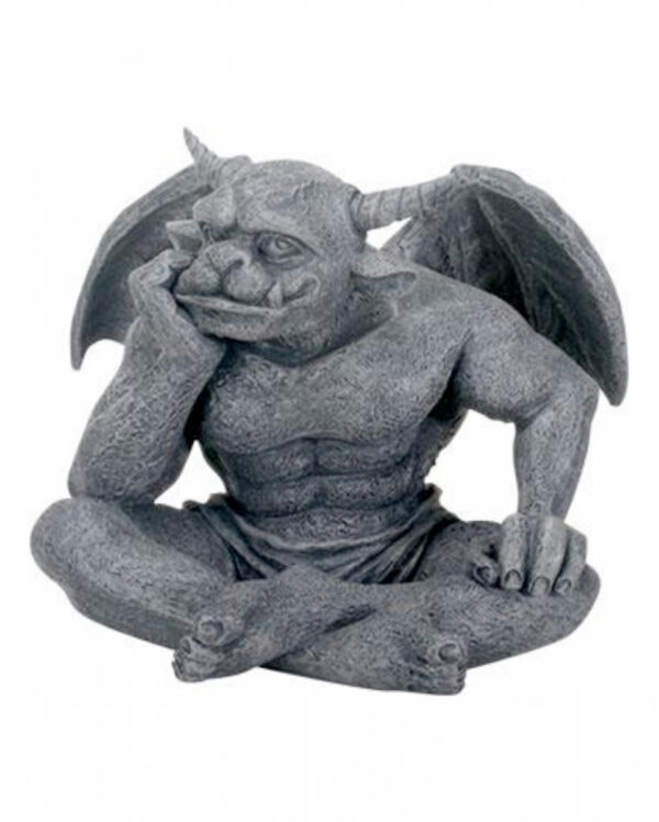 Träumender Gargoyle mit Flügel