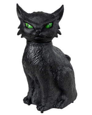Verhexte Schwarze Katze mit Bewegung