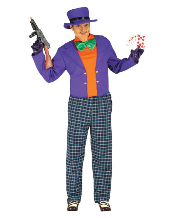Verrückter Joker Herrenkostüm One Size