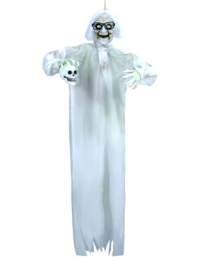 Verrückter Professor Hängefigur mit Licht & Sound 150cm