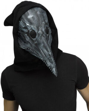 Vintage Pestdoktor Maske Grau