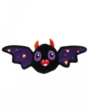 Violette Fledermaus mit Knickflügel Hundespielzeug