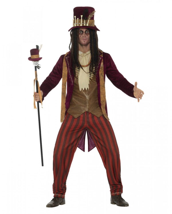 Voodoo Witch Doctor Kostüm Deluxe L
