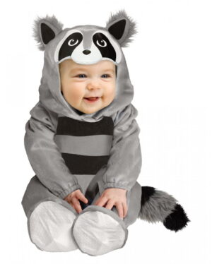 Waschbär Babykostüm S (6-12 Monate)