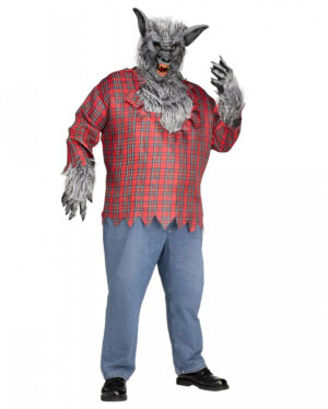 Werwolf Kostüm Grau Plus Size