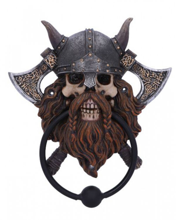 Wikinger Totenkopf Türklopfer 18