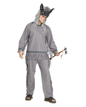 Wolfs Krieger Herrenkostüm One Size