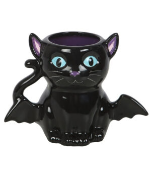 „Cute & Creepy“ Bat Cat Kaffeebecher