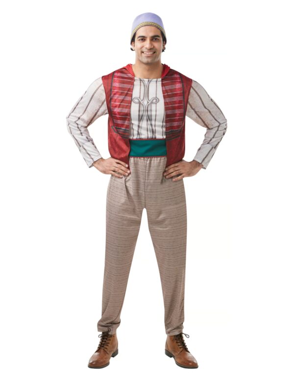 Aladdin Herren 3-tlg. beige/rot Standard - STD