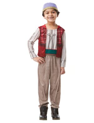Aladdin Kinder 3-tlg. Jungen beige/rot S