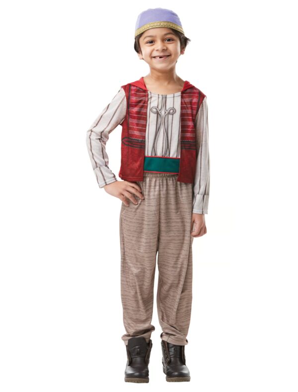 Aladdin Kinder 3-tlg. Jungen beige/rot S