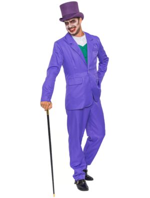 Anzug 2-tlg. Herren violett XL
