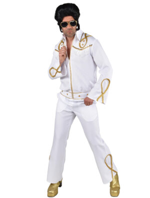 Anzug Rockstar Herren 2-tlg. weiß S