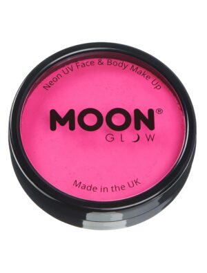 Aqua-Schminke Neon UV 36g neonpink Schminke für Karneval & Fasching