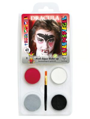 Aqua-Set Dracula Schminke für Karneval & Fasching