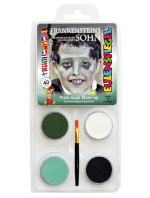 Aqua-Set Frankensteins Sohn Schminke für Karneval & Fasching