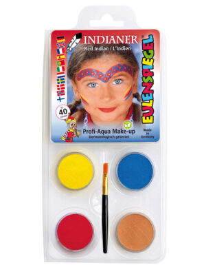 Aqua-Set Indianer Schminke für Karneval & Fasching