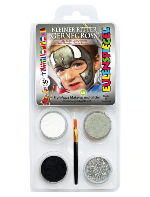 Aqua-Set Kleiner Ritter Gernegroß Schminke für Karneval & Fasching