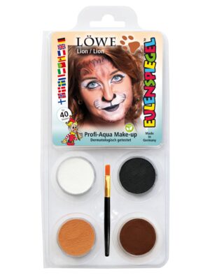 Aqua-Set Löwe Schminke für Karneval & Fasching