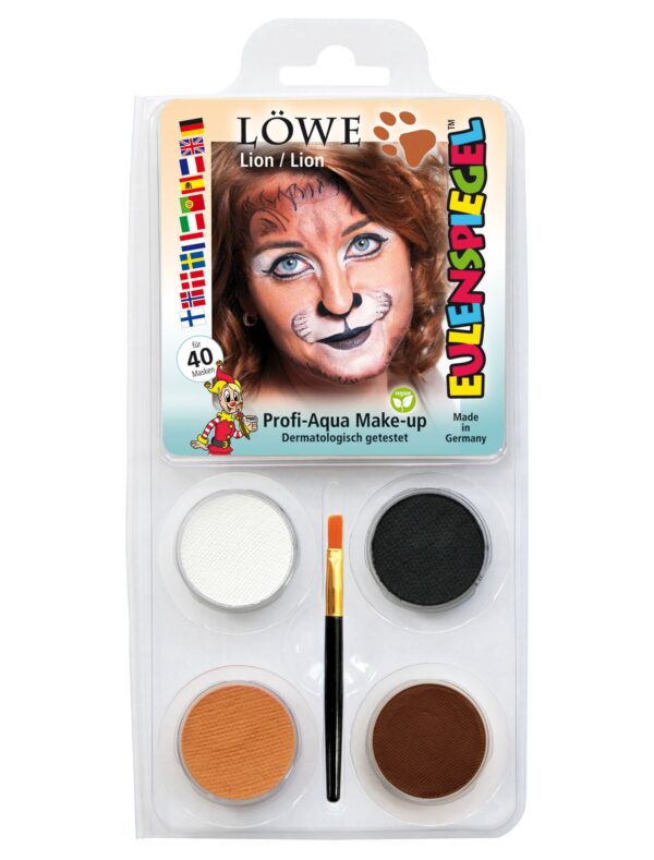 Aqua-Set Löwe Schminke für Karneval & Fasching
