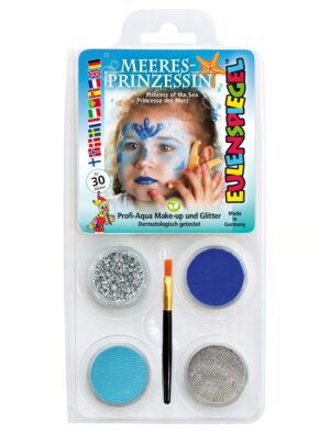 Aqua-Set Meeresprinzessin Schminke für Karneval & Fasching