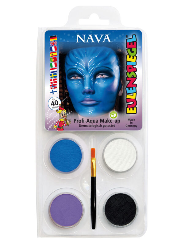 Aqua-Set Nava Schminke für Karneval & Fasching