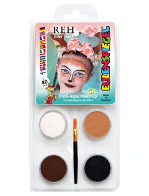 Aqua-Set Reh Schminke für Karneval & Fasching