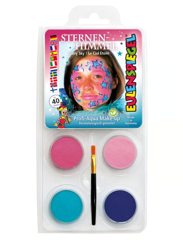 Aqua-Set Sternenhimmel Schminke für Karneval & Fasching