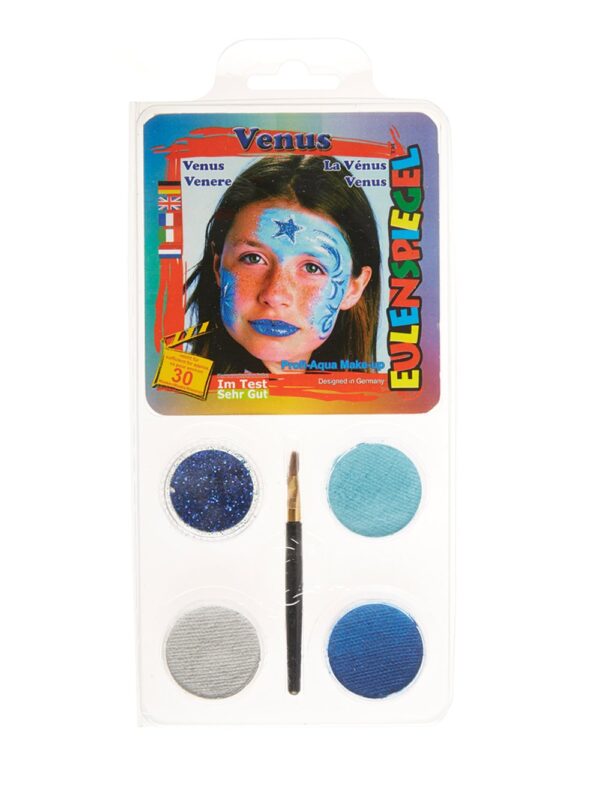 Aqua-Set Venus Schminke für Karneval & Fasching