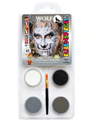 Aqua-Set Wolf Schminke für Karneval & Fasching