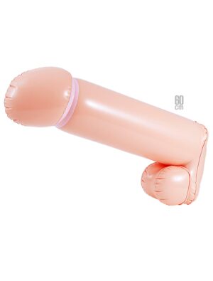 Aufblasbarer Willy 60cm Farbe: beige