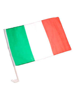 Autoflagge Italien 45x30cm Farbe: grün/weiß