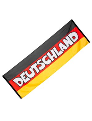 Banner Deutschland 74 x 220 cm Farbe: bunt