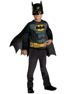 Batman 2-tlg. Kinder schwarz one size