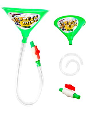 Bier Bong Trichter grün/weiß