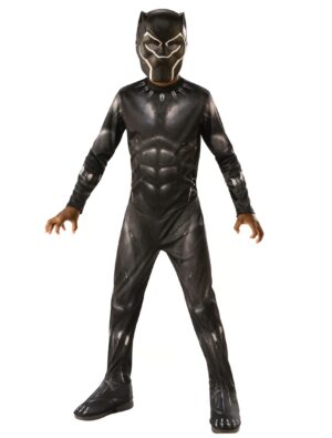 Black Panther 2-tlg. Kinder schwarz 8-10 Jahre