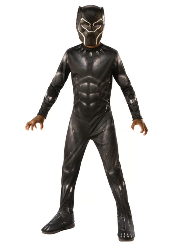 Black Panther 2-tlg. Kinder schwarz 8-10 Jahre