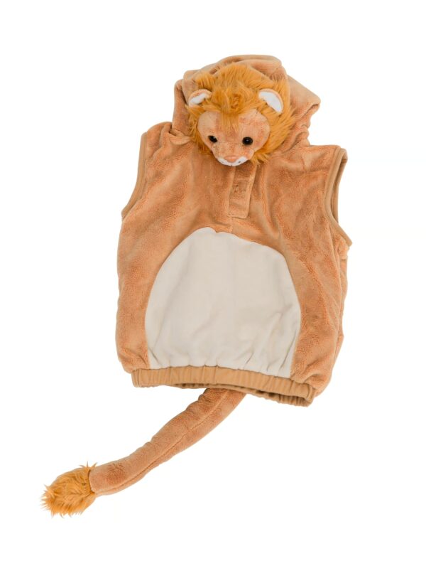 Body Plüsch Löwe Kinder 86/92 Farbe: braun
