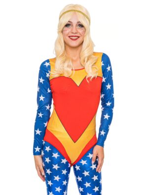 Body Superheldin Damen mehrfarbig S/M