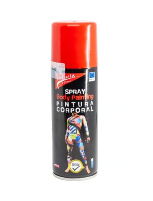 Bodyspray 200ml rot Schminke für Karneval & Fasching
